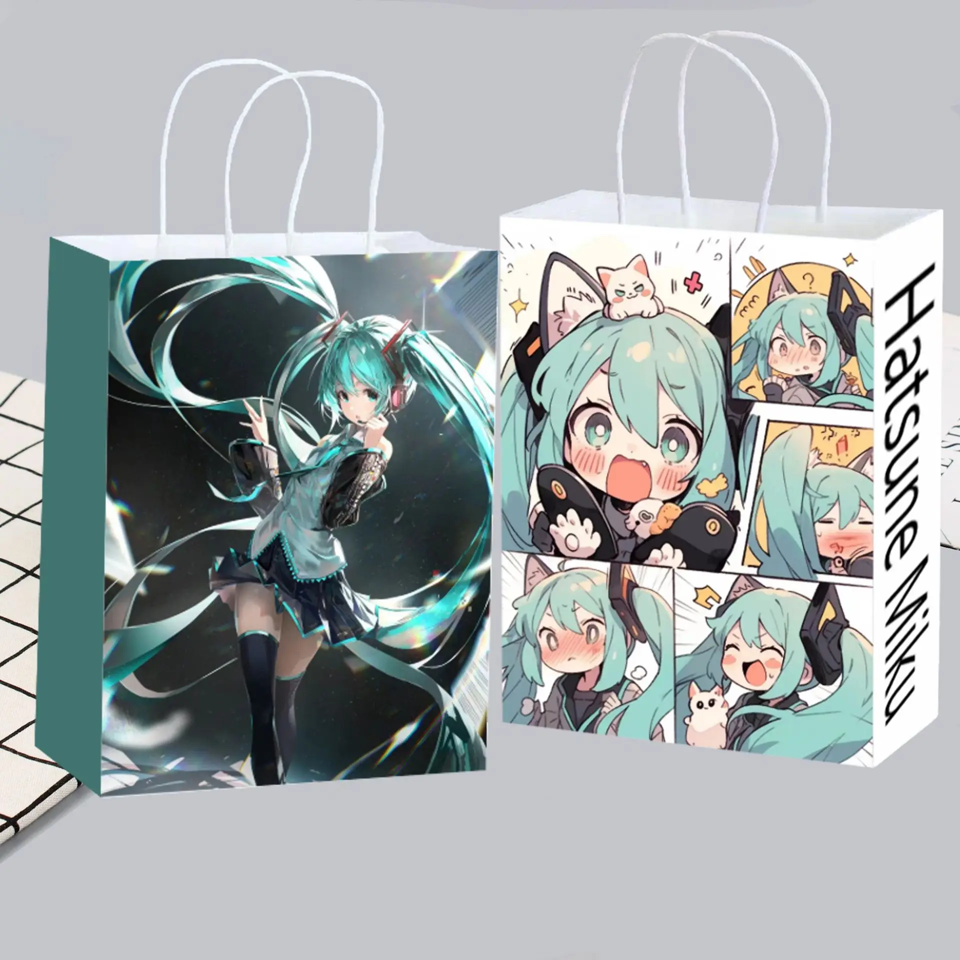 Anime Tote Bag - Bolsa de Papel con Diseño de
