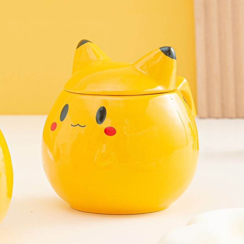 Anime Merchandise Mugs - Taza de Cerámica Creativa de Pikachu