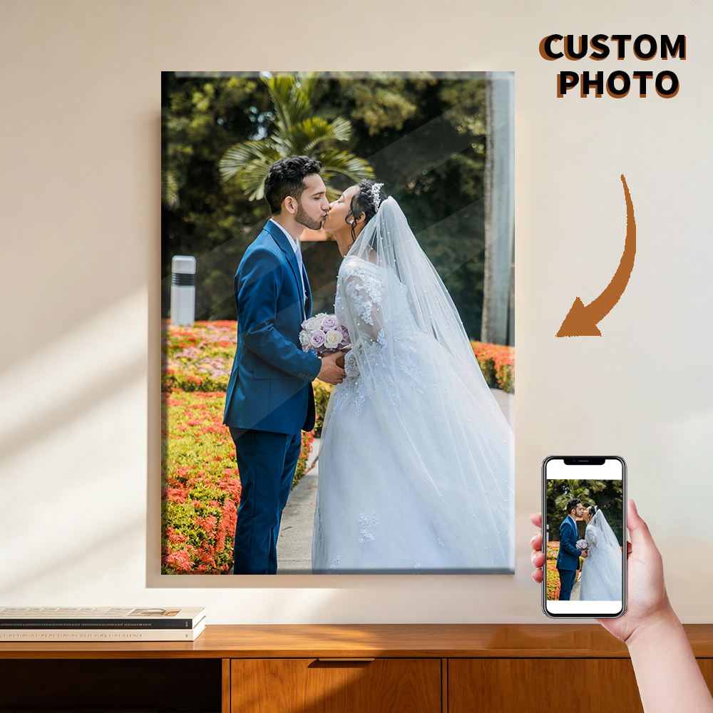 Art Print Framed - 1 pieza de fotos personalizadas en