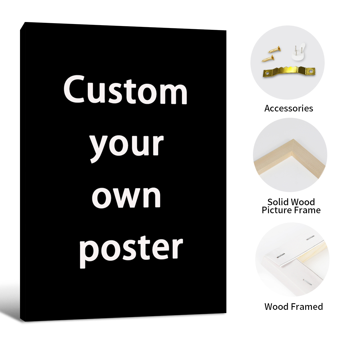 Art Print Framed - Pósteres personalizados, arte de pared enmarcado,