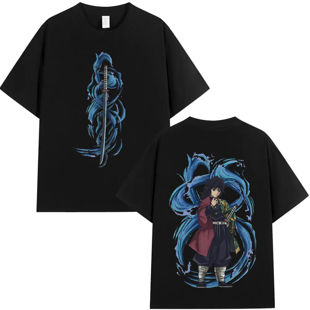 Anime Merch Shopping - Camiseta con Estampado de Anime Devil