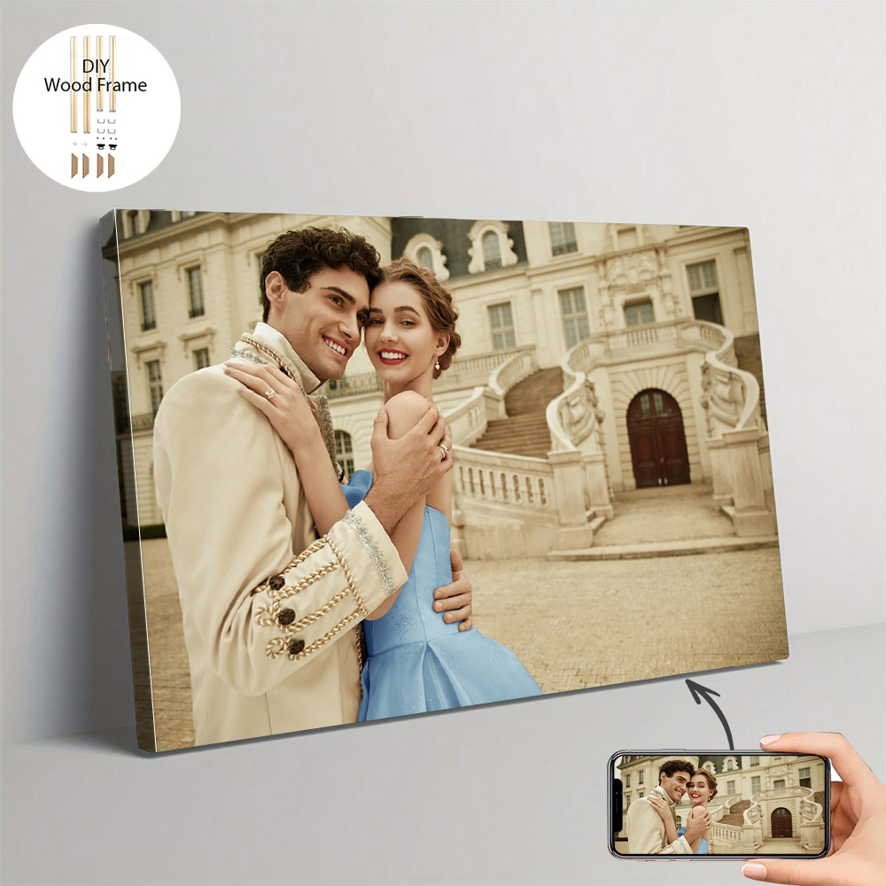Art Print Framed - 1 foto personalizada con marco DIY