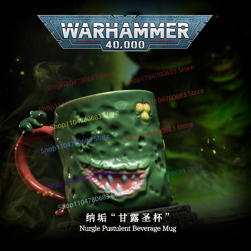 Anime Merchandise Mugs - Taza Nurgle de 40K Merchandise, Taza