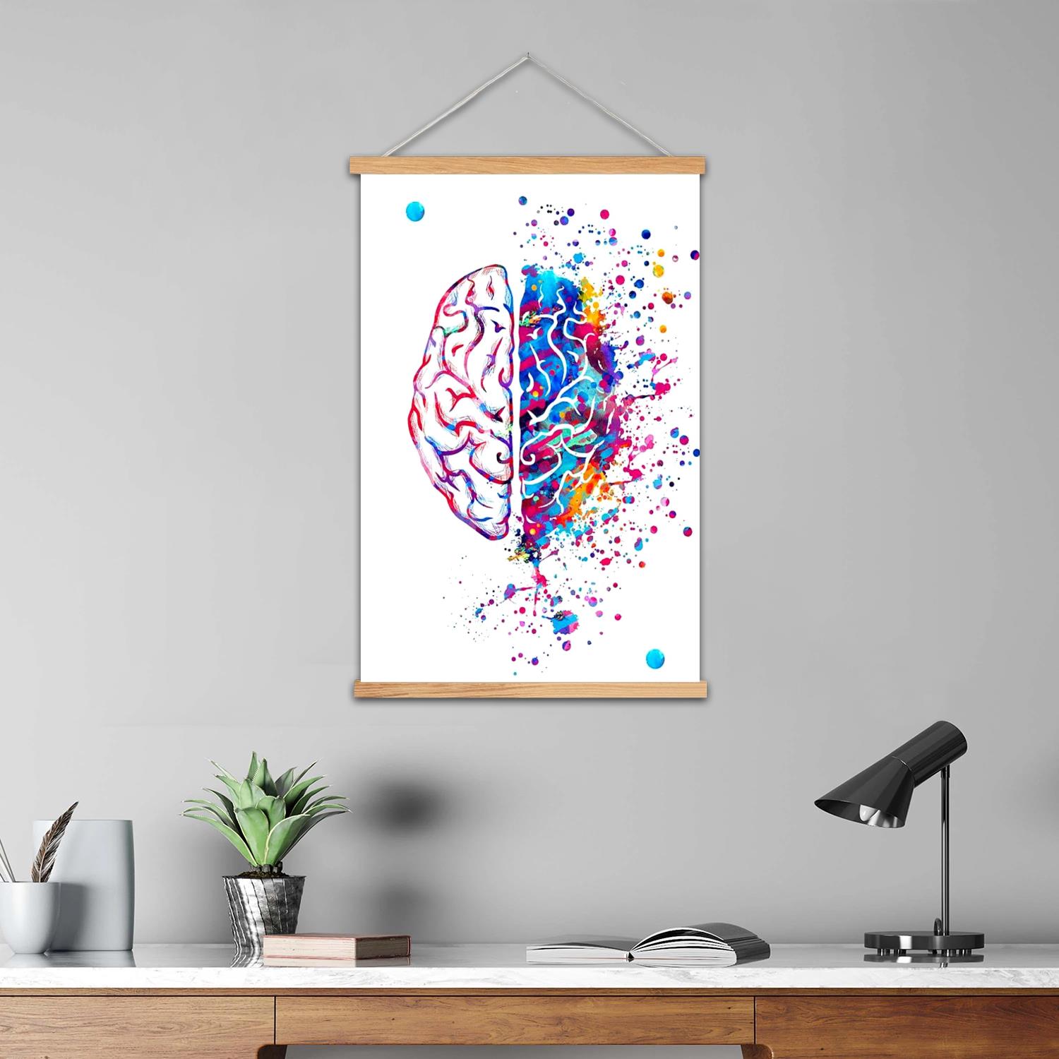 Pintura de pared enmarcada con - Art Print Framed reseña y precio