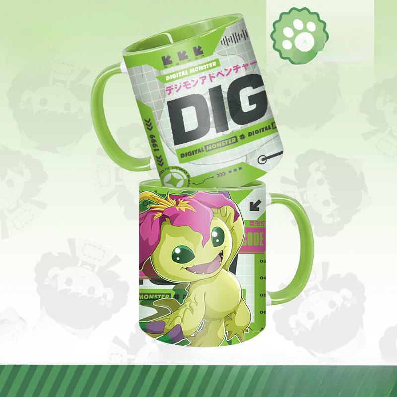 Digimon anime personaje mercan - Anime Merchandise Mugs reseña y precio