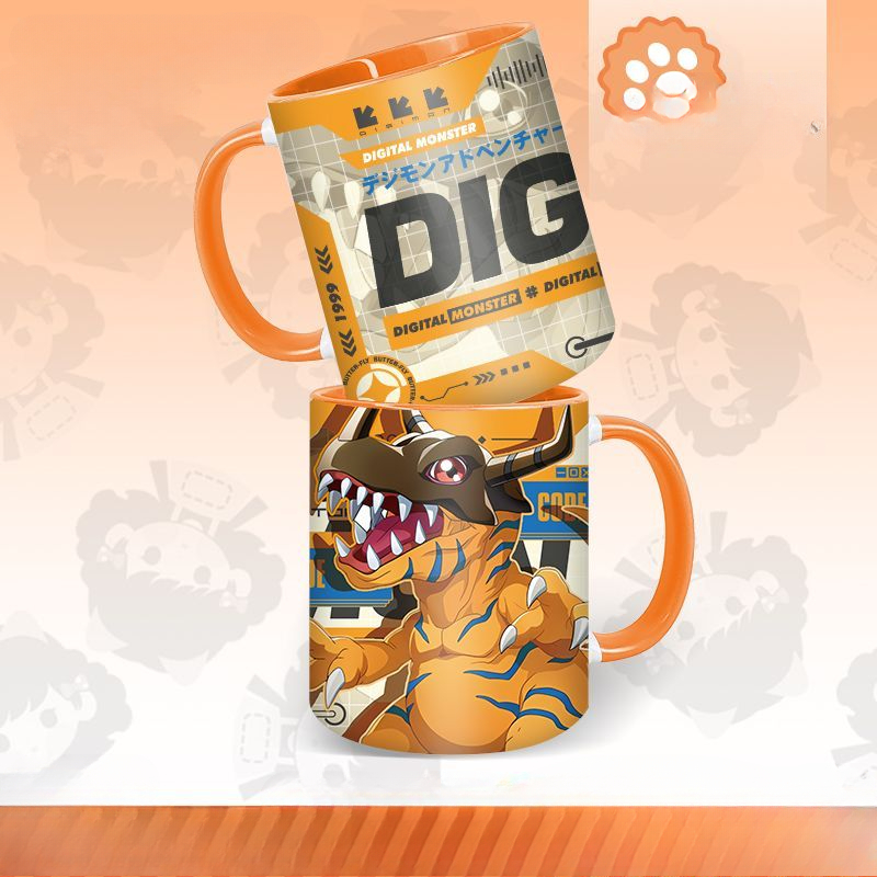 Digimon anime personaje mercan - Anime Merchandise Mugs reseña y precio