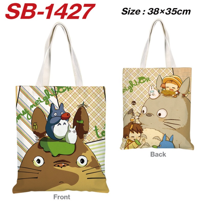 Bolso de hombro de lona con di - Anime Merch Shopping reseña y precio