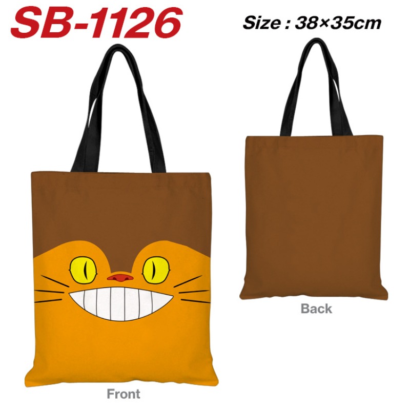 Bolso de hombro de lona con di - Anime Merch Shopping reseña y precio