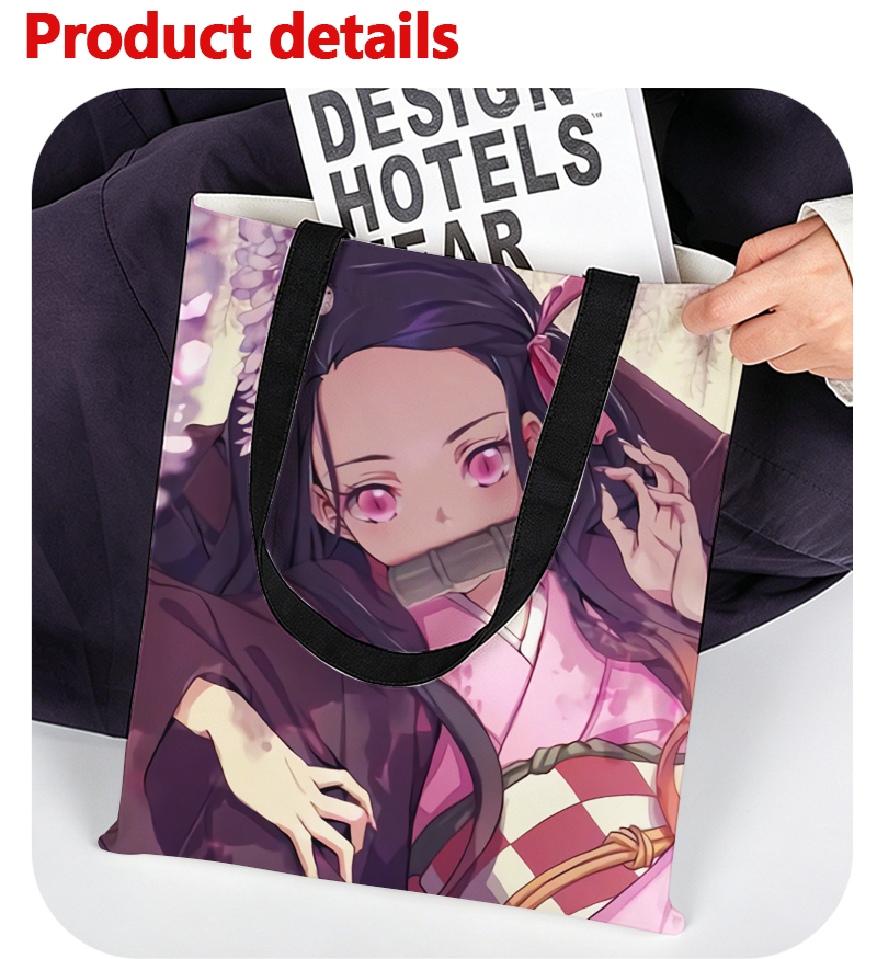 Bolso de mano para mujer Demon - Anime Tote Bag reseña y precio