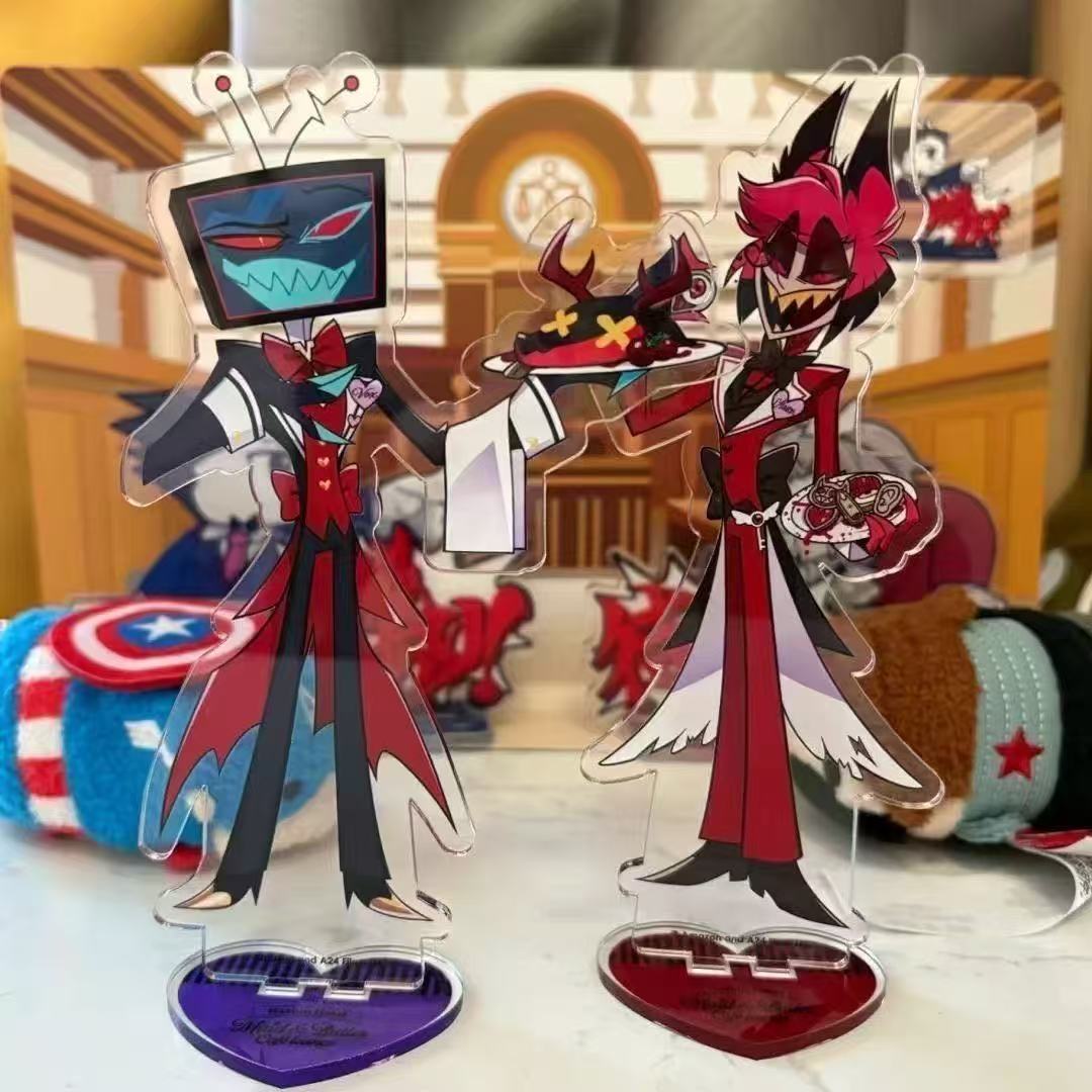 2 uds Hazbin periféricos de an - Anime Manga Merchandise reseña y precio