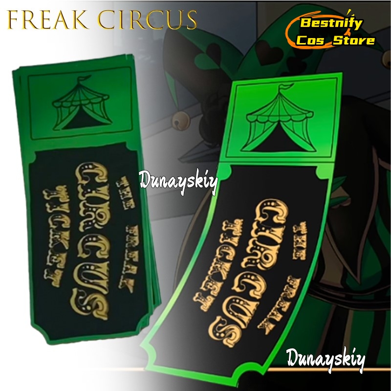 Tarjeta de boleto de circo BFr - Anime Merchandise Europe reseña y precio