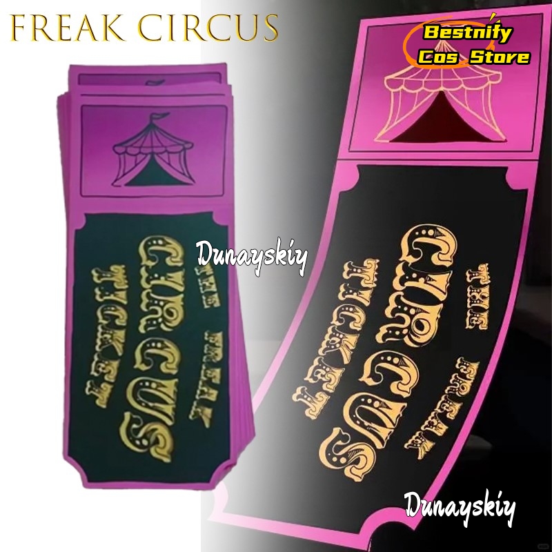 Tarjeta de boleto de circo BFr - Anime Merchandise Europe reseña y precio