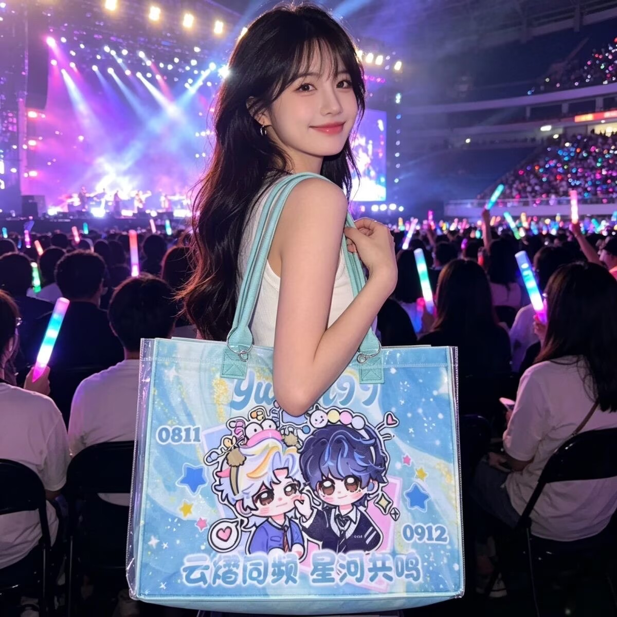 Bolso Tote Modificado Yunyi Xi - Anime Tote Bag reseña y precio