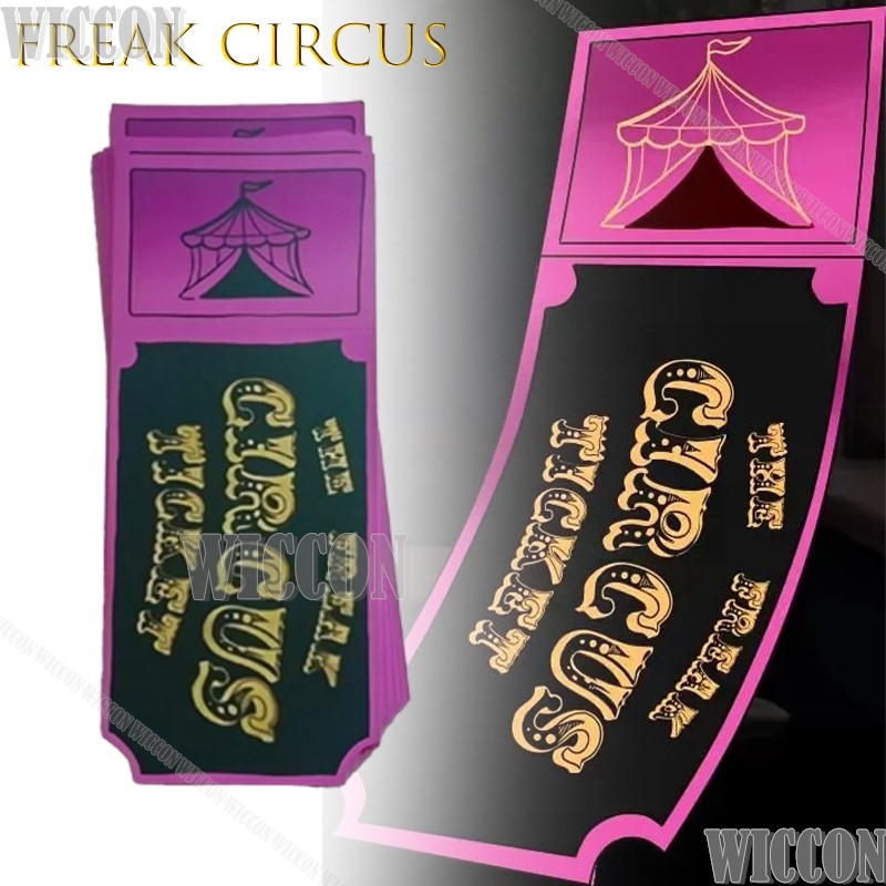 Freak Circus Ticket Card Rojo  - Anime Merchandise Europe reseña y precio