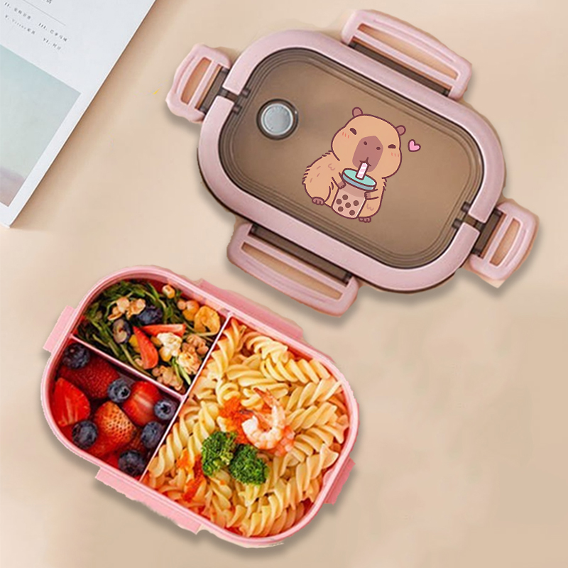 Fiambrera Bento de Capibara co - Manga Storage Box reseña y precio
