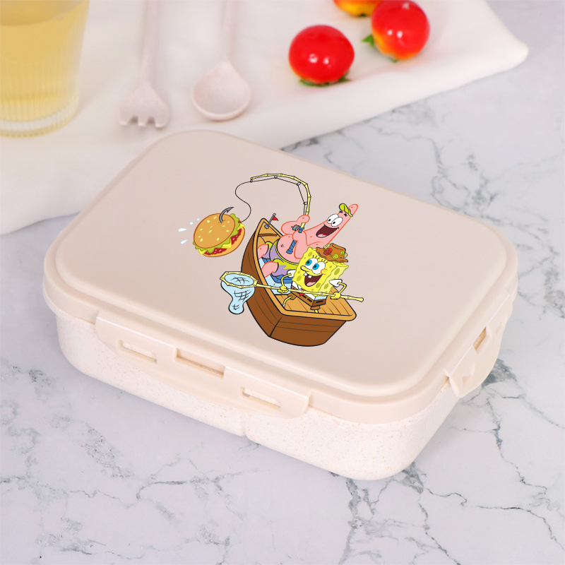 Lonchera de Bob Esponja, Lonch - Manga Storage Box reseña y precio