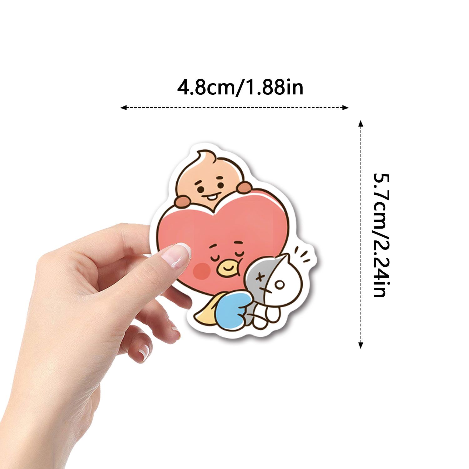 Mercancía de anime BT21, pegat - Anime Merchandise Mugs reseña y precio