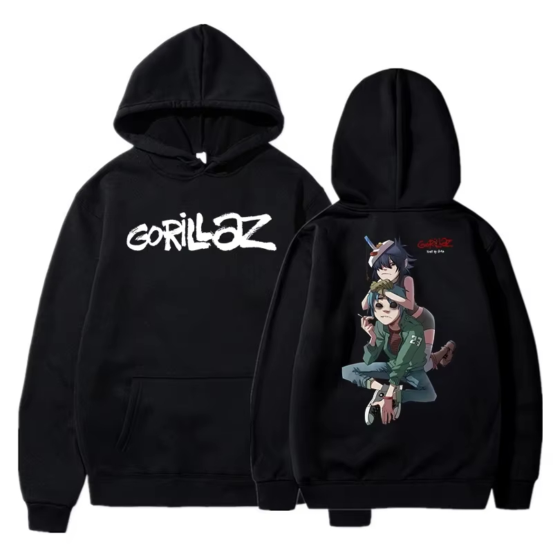 Sudadera Gráfica Gorillaz Vint - Anime Merch Shopping reseña y precio