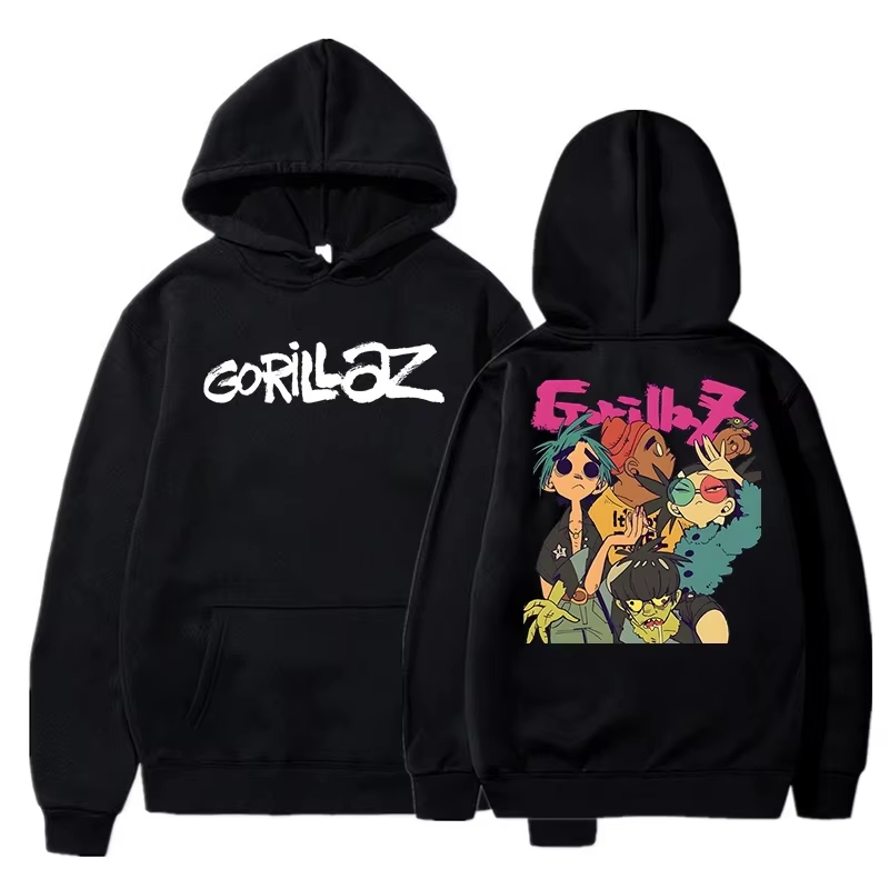 Sudadera Gráfica Gorillaz Vint - Anime Merch Shopping reseña y precio