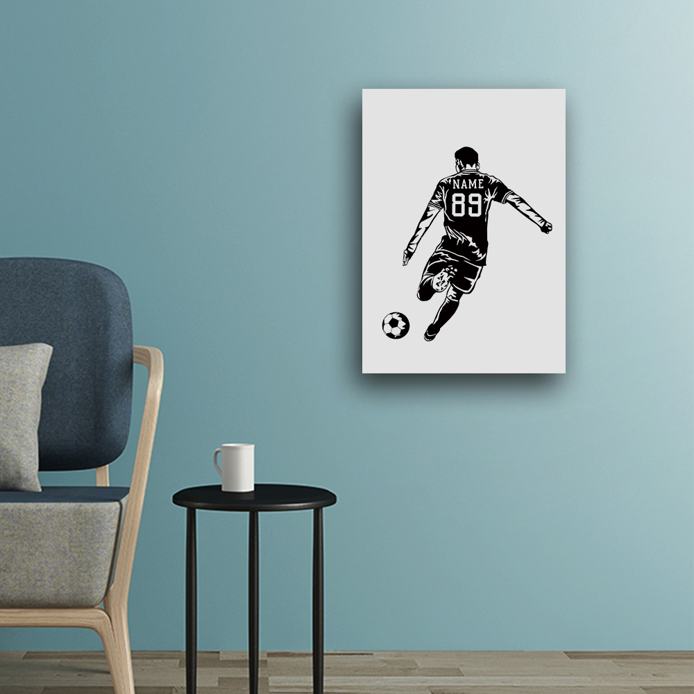 Lienzo impreso con nombre pers - Art Print Framed reseña y precio